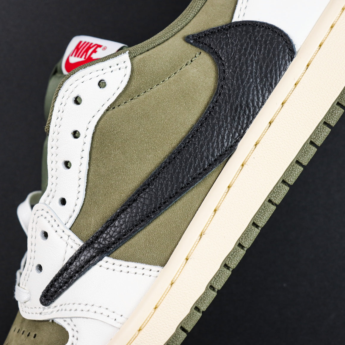 Travis Scott x Air Jordan 1 Low  "Medium Olive"