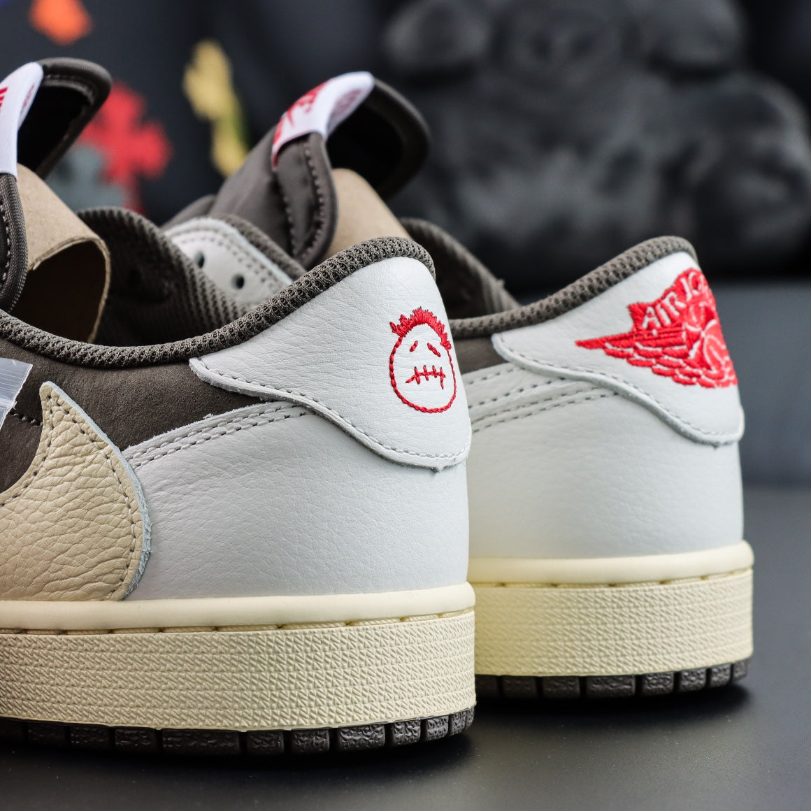 Travis Scott x Air Jordan 1 Low OG SP "Sail and Ridgerock"