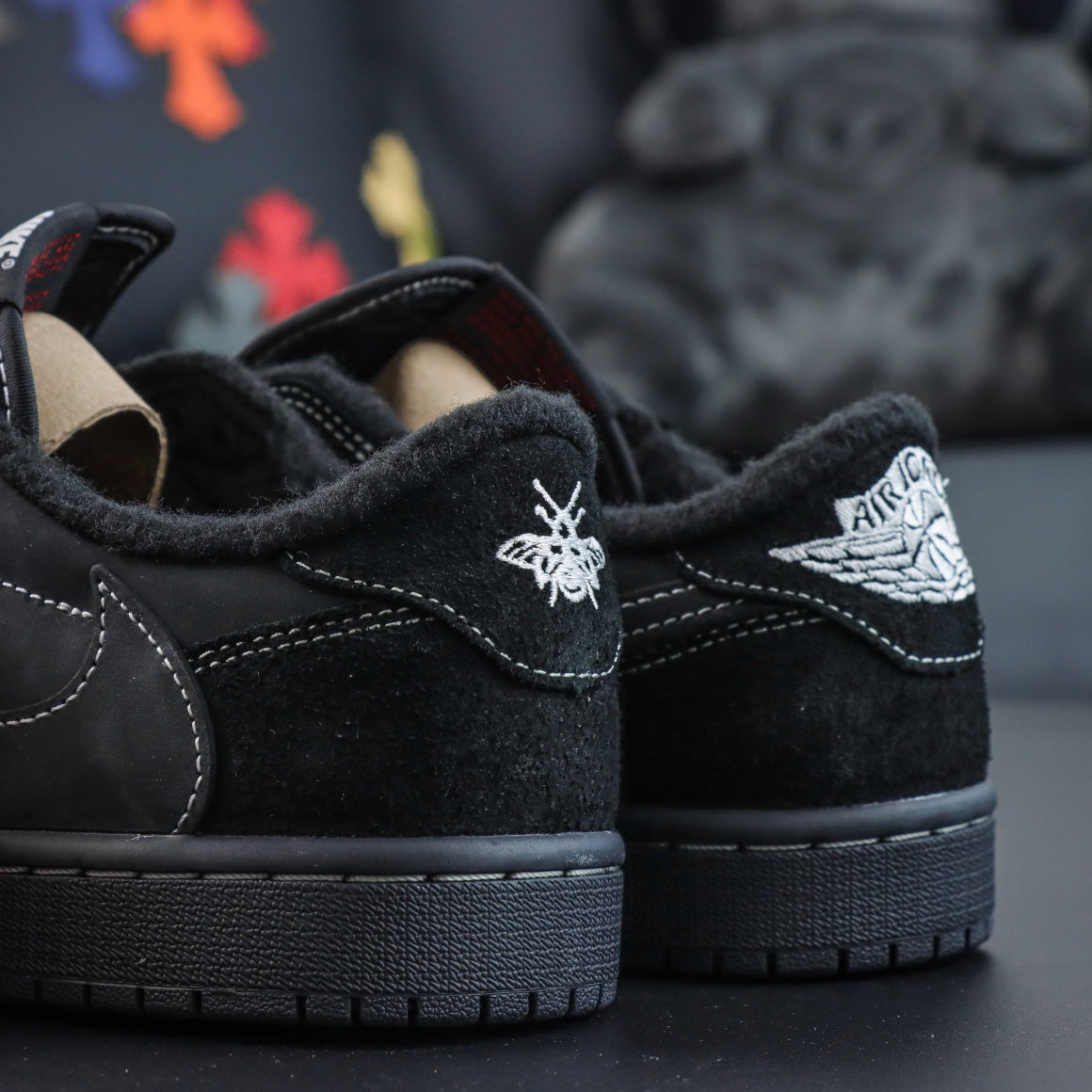 Travis Scott x Air Jordan 1 Low "Black/Phantom"