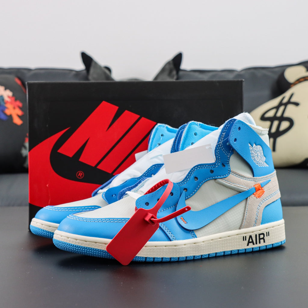 OFF-WHITE x Air Jordan 1 Retro High OG "UNC"