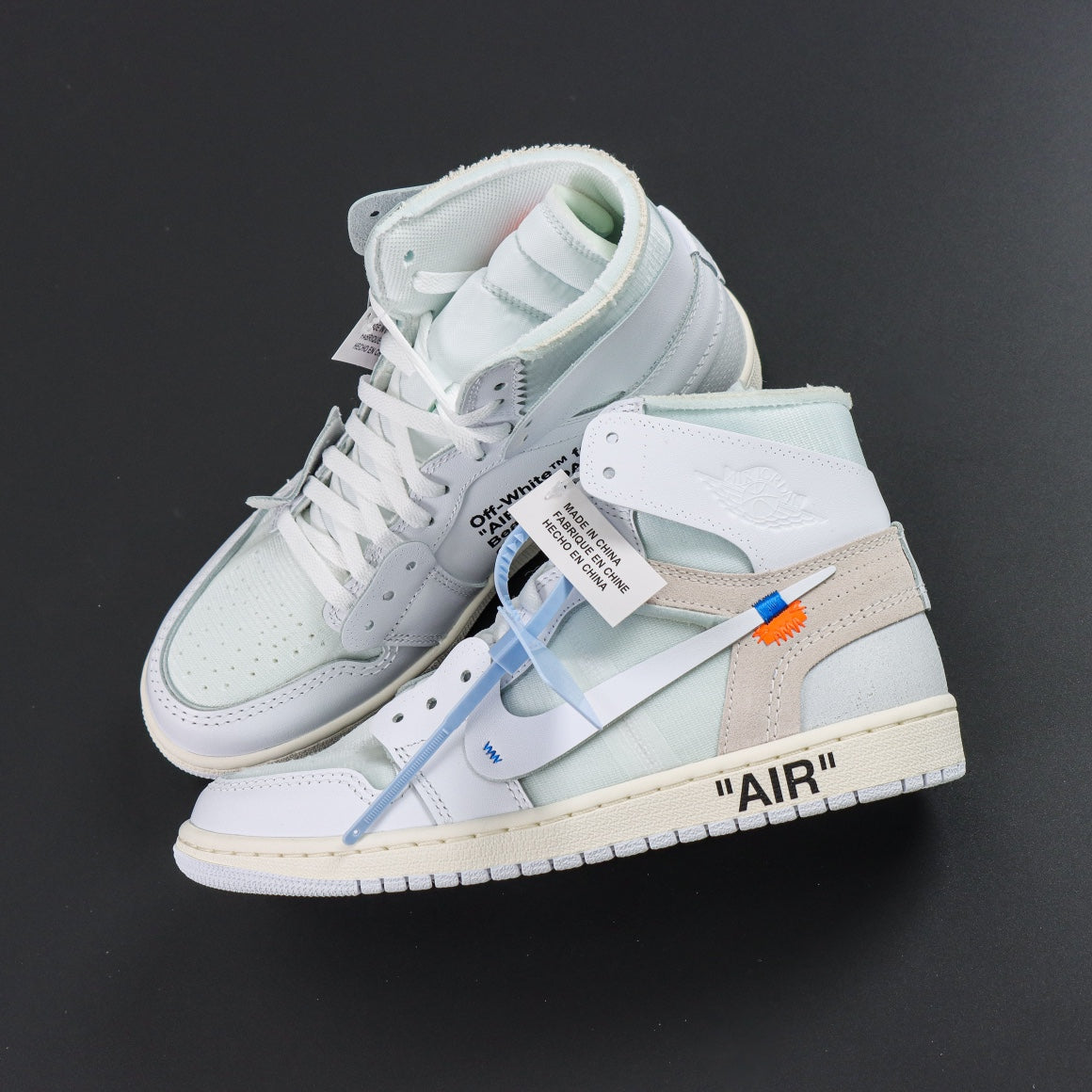 OFF-WHITE x Air Jordan 1 Retro High White the ten