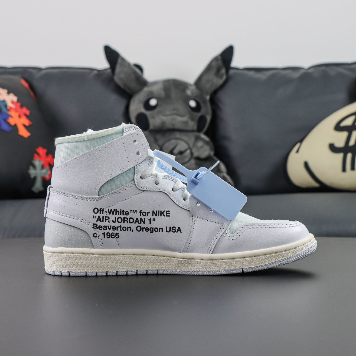 OFF-WHITE x Air Jordan 1 Retro High White the ten