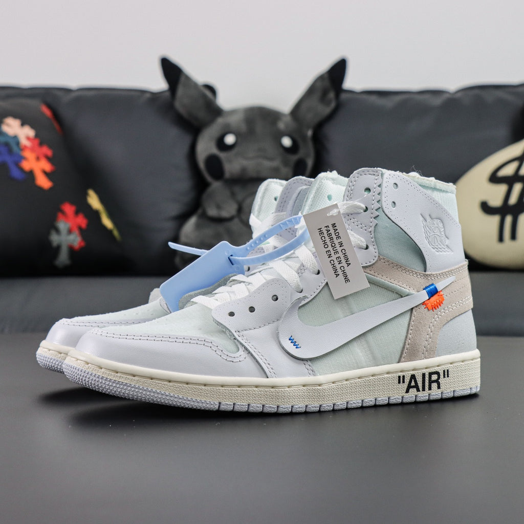 OFF-WHITE x Air Jordan 1 Retro High White the ten
