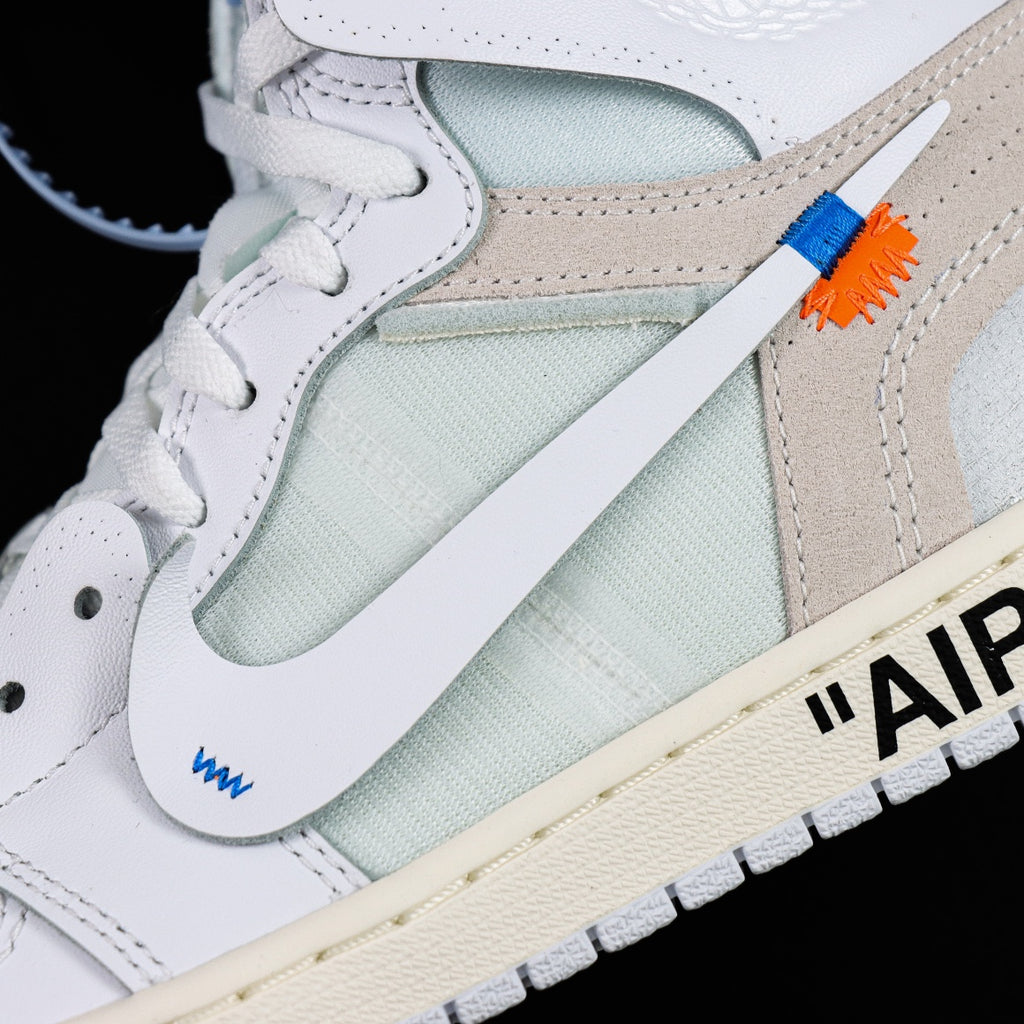 OFF-WHITE x Air Jordan 1 Retro High White the ten