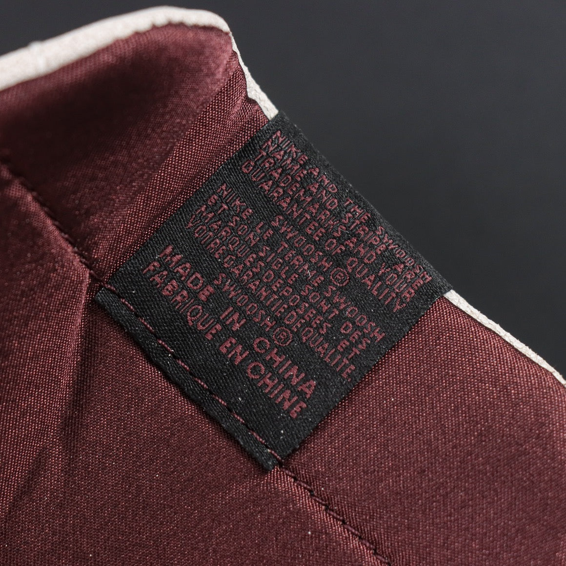 A Ma Maniére x Air Jordan 1 Sail and Burgundy