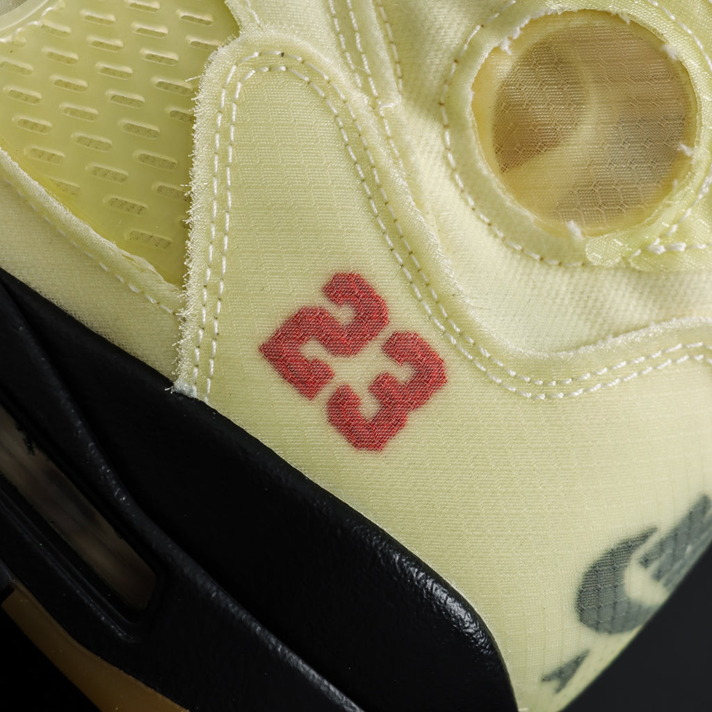 Off-white x Air Jordan Retro 5 SP "Sail"