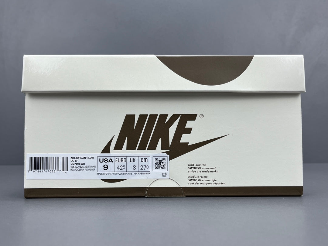 Travis Scott x Jordan Air Jordan 1 Low OG “Velvet Brown”