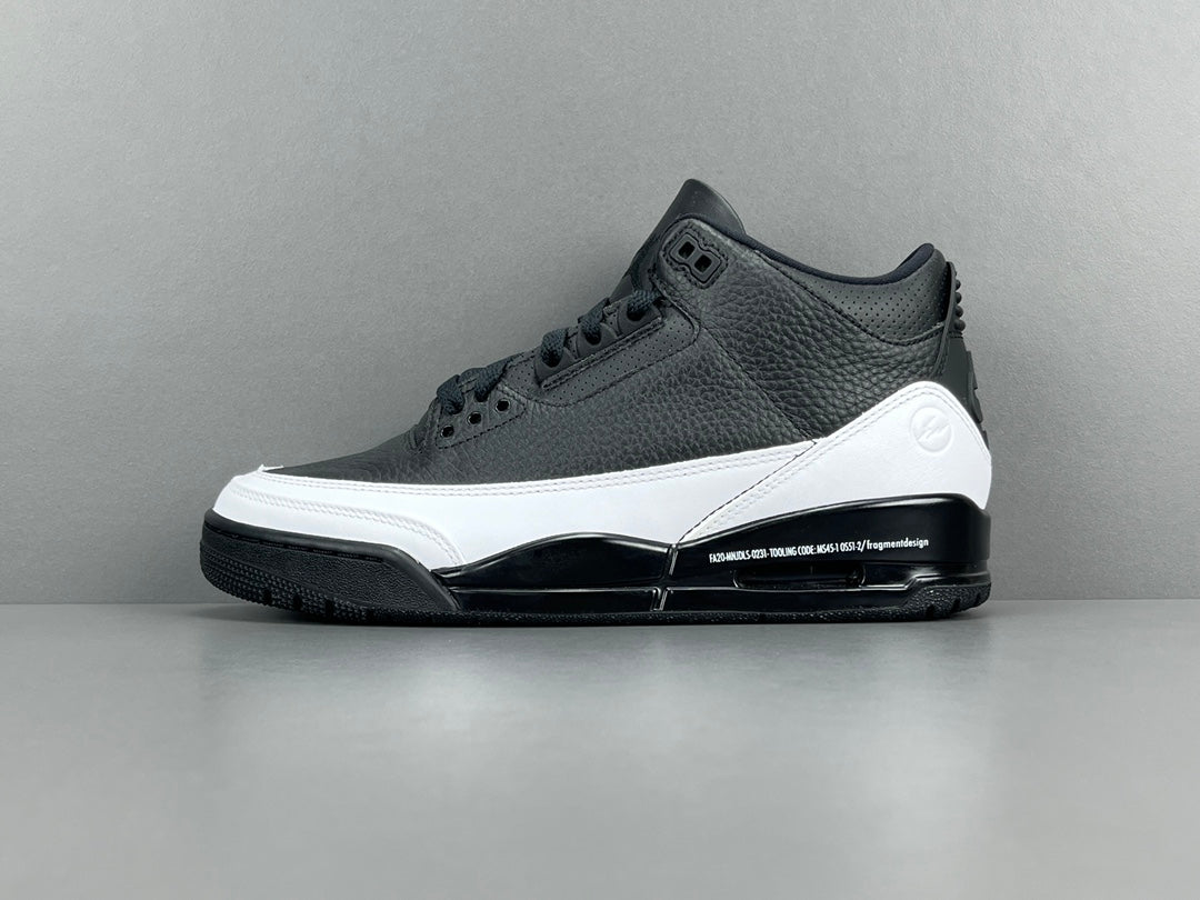 Fragment Design x Jordan Air Jordan 3 “Black/White”