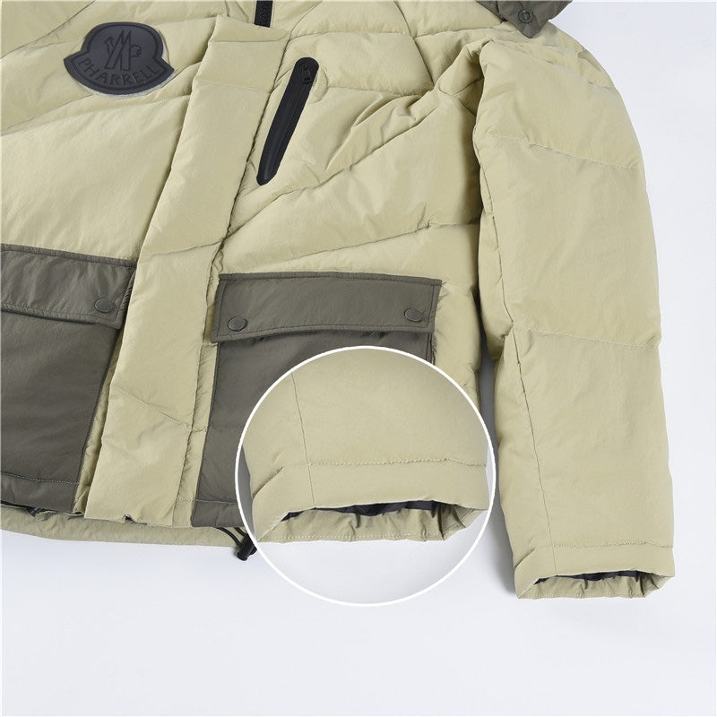 M*ncler x Pharrell Chestnut